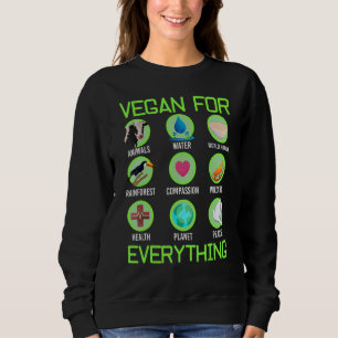 Sweatshirt Vegan Pour Tout Végétalien Fier 4