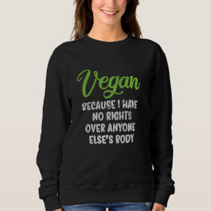 Sweatshirt Végétarien Végétarien Plutôt drôle Plante Basé Ant