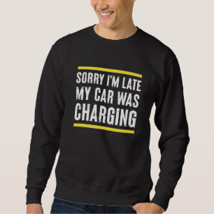 Sweatshirt Véhicule Électrique Voiture De Télévision Pour Hom