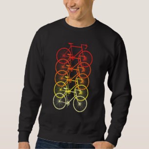 Sweatshirt Vélos vintages Retro Vélos cyclistes