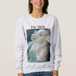 Sweatshirt Vern le Prince d'un agneau en cabine avant