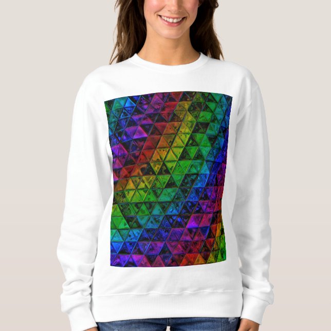 Sweatshirt Verre de fierté  (Devant)
