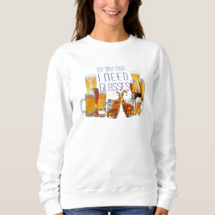 Sweatshirt Verres à bière SlipperyJoe's verres à pilsner chop