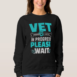 Sweatshirt Vet En Cours Chargement Animal Doctor Future Veter