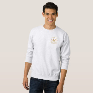Sweatshirt Vêtement d'affaires personnalisé avec monogramme d