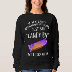 Sweatshirt Vêtements Barre de Bonbons - Conception de Barres