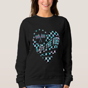 Sweatshirt Vêtements cardiaques de jour de course de piste