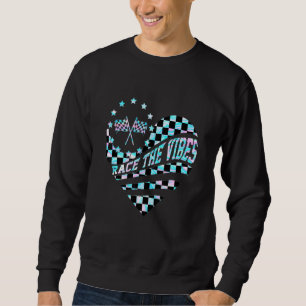 Sweatshirt Vêtements cardiaques de jour de course de piste