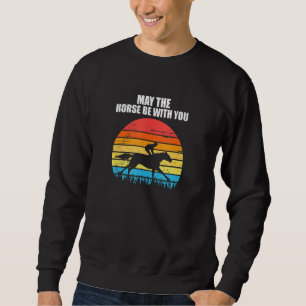 Sweatshirt Vêtements de course de chevaux