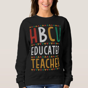 Sweatshirt Vêtements HBCU Collège Noir Historique HBCU Éduque