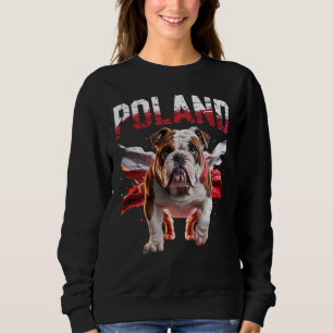 Sweatshirt Vêtements pour les amateurs de Bulldogs de Pologne