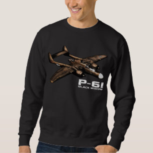 Sweatshirt Veuve P-61 noire