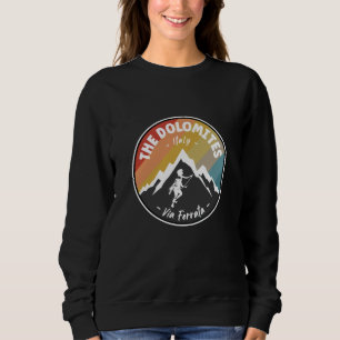 Sweatshirt Via Ferrata Les Dolomites Italie