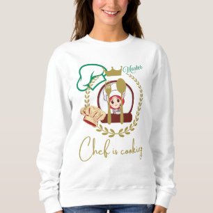 Sweatshirt Vibes de futur chef – Conception culinaire pour le