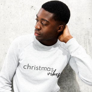 Sweatshirt Vibes de Noël Moderne minimaliste tendance styli