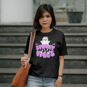 Sweatshirt Vibes Éffrayantes Retro Super Halloween