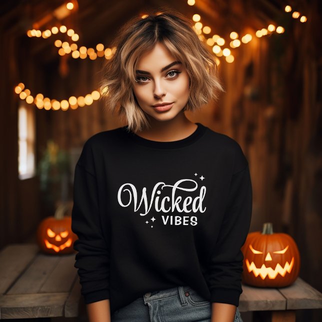 Sweatshirt Vibes Halloween (Créateur téléchargé)