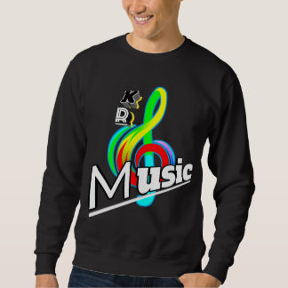 Sweatshirt "Vibrant Music Logo T-Shirt - Parfait pour la musi