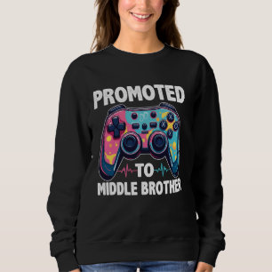 Sweatshirt Vidéo Gamer Reveal Party Promu Au Milieu