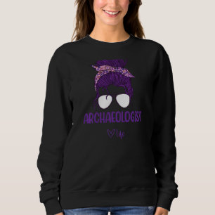 Sweatshirt Vie d'archéologue féminine