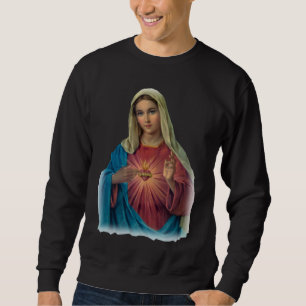 Sweatshirt Vierge Marie béni
