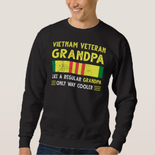 Sweatshirt Vietnam Vétérinaire Grand-père Vietnam Vétérinaire