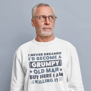 Sweatshirt Vieux grincheux