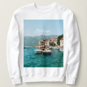 Sweatshirt Ville côtière de Perast, Monténégro