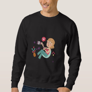 Sweatshirt Vin Fille Et Relaxation