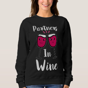 Sweatshirt Vin Vin Vin Boire Vêtements Vin Vin Vin Pa
