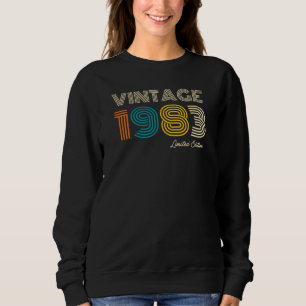 Sweatshirt Vintage 1983 41e anniversaire