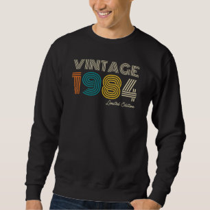 Sweatshirt Vintage 1984 40e anniversaire