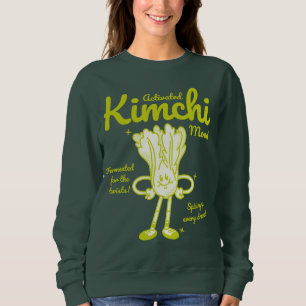 Sweatshirt Vintage Activé Kimchi Humeur : K-Drama Art Amusant