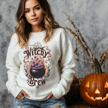 Vintage Cauldron Halloween Chaussure de sorcière f