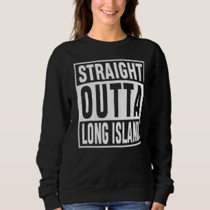 Sweatshirt Vintage Droit À L'Extérieur De Long Island