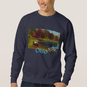 Sweatshirt Vintage ferme de l'Ohio Chemise homme