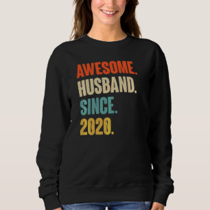 Sweatshirt Vintage Mari Awesome Depuis 2020 2 Mariage Anive