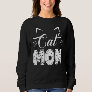 Sweatshirt Vintage Meilleur Chat Maman Ever Chat Fête des Mèr