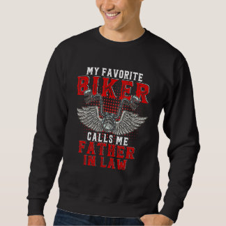 Sweatshirt Vintage Mon Vélo Favori M'Appelle Père En Droit