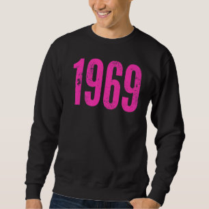 Sweatshirt Vintage Retro 1969 Distressed Rock & Roll Music 3