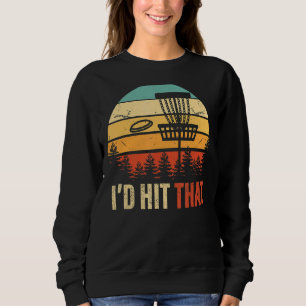 Sweatshirt Vintage Retro Dics Golf Sport Frisbee Golf