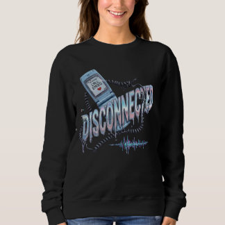 Sweatshirt Vinyle mélancolique de téléphone à bascule Y2K déc