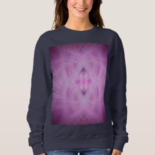 Sweatshirt VIOLET - Art fractal -