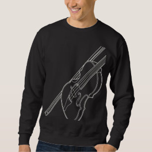 Sweatshirt Violon Alto Violon Vintage Pour Altistes Musiciens