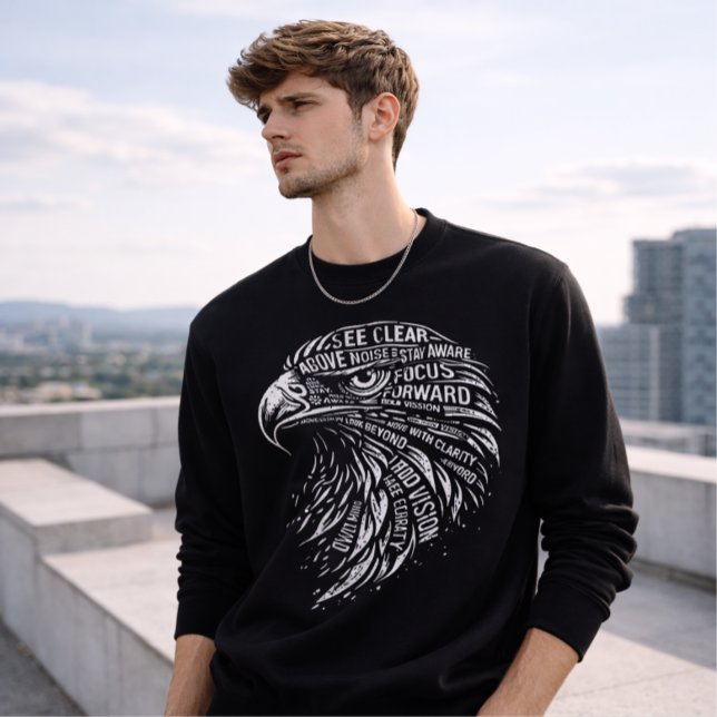 SWEATSHIRT VISION CLAIRE (Créateur téléchargé)