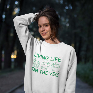 Sweatshirt Vivre La Vie Sur Le Veg
