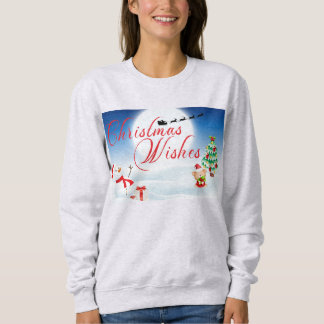 Sweatshirt Vœux de Noël