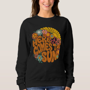 Sweatshirt Voici Le Soleil Clound Et La Plage Summer Vacati