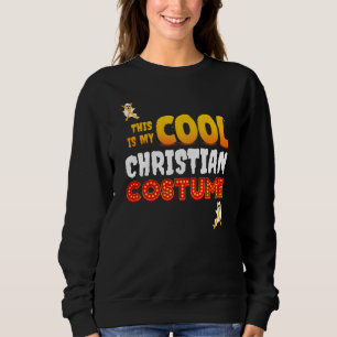 Sweatshirt Voici Mon COOL CHRISTIAN COSTUME Chaussures D'Hall