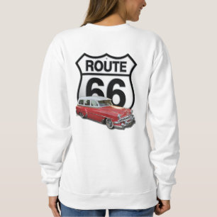 Sweatshirt Voiture classique Route 66